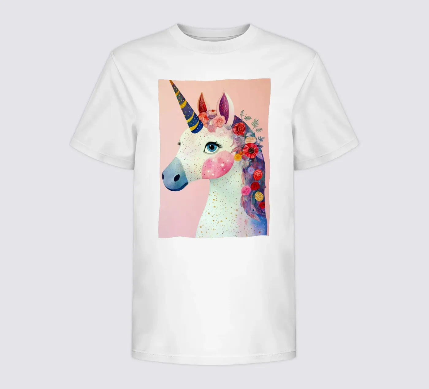 Unicorn t-shirt bambini da Justyna Jaszke JBJart