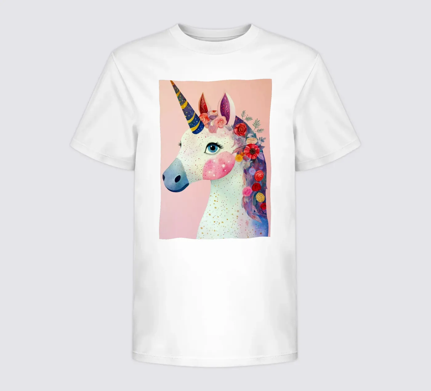 Unicorn t-shirt bambini da Justyna Jaszke JBJart