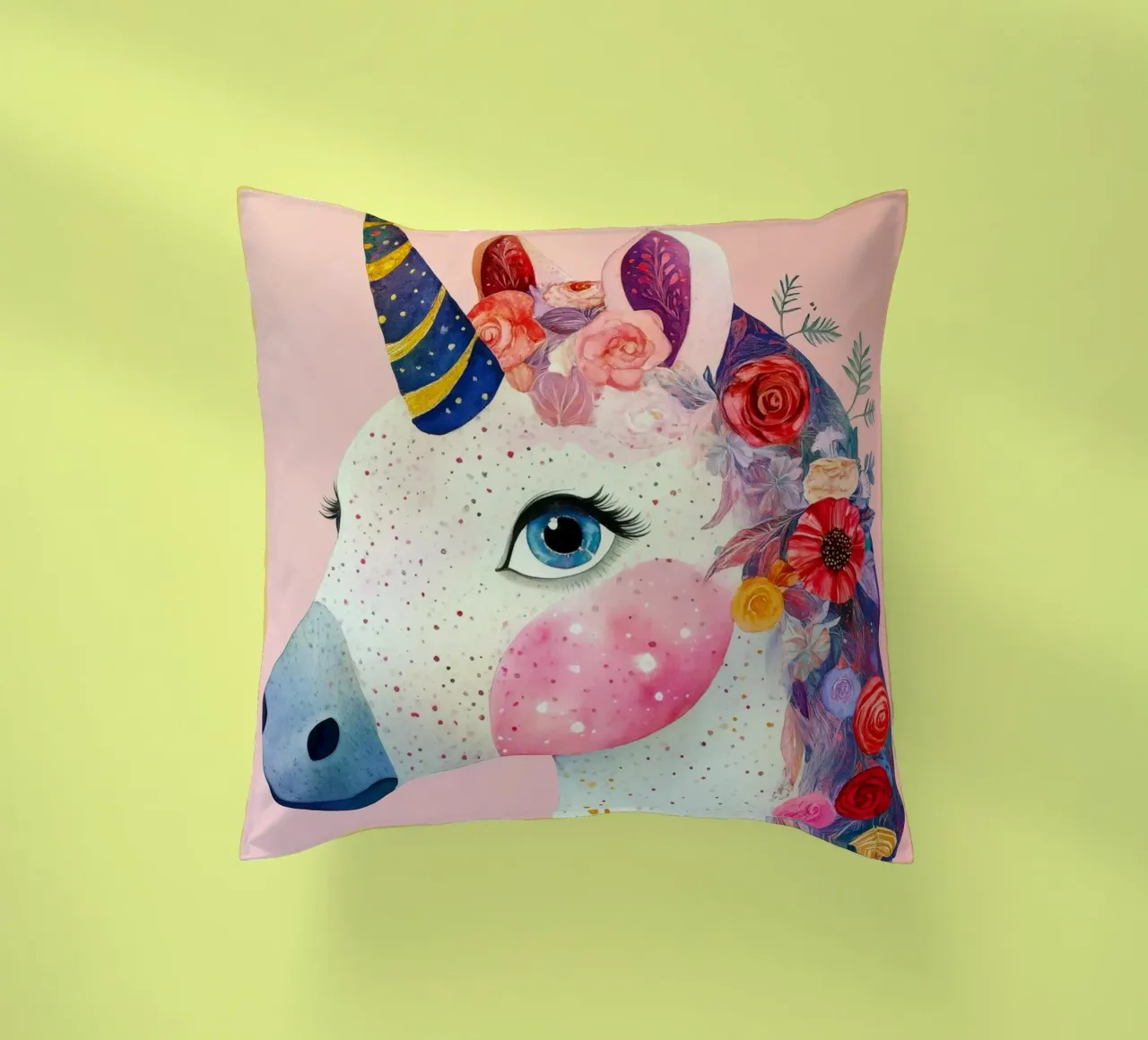 Unicorn cuscino da Justyna Jaszke JBJart