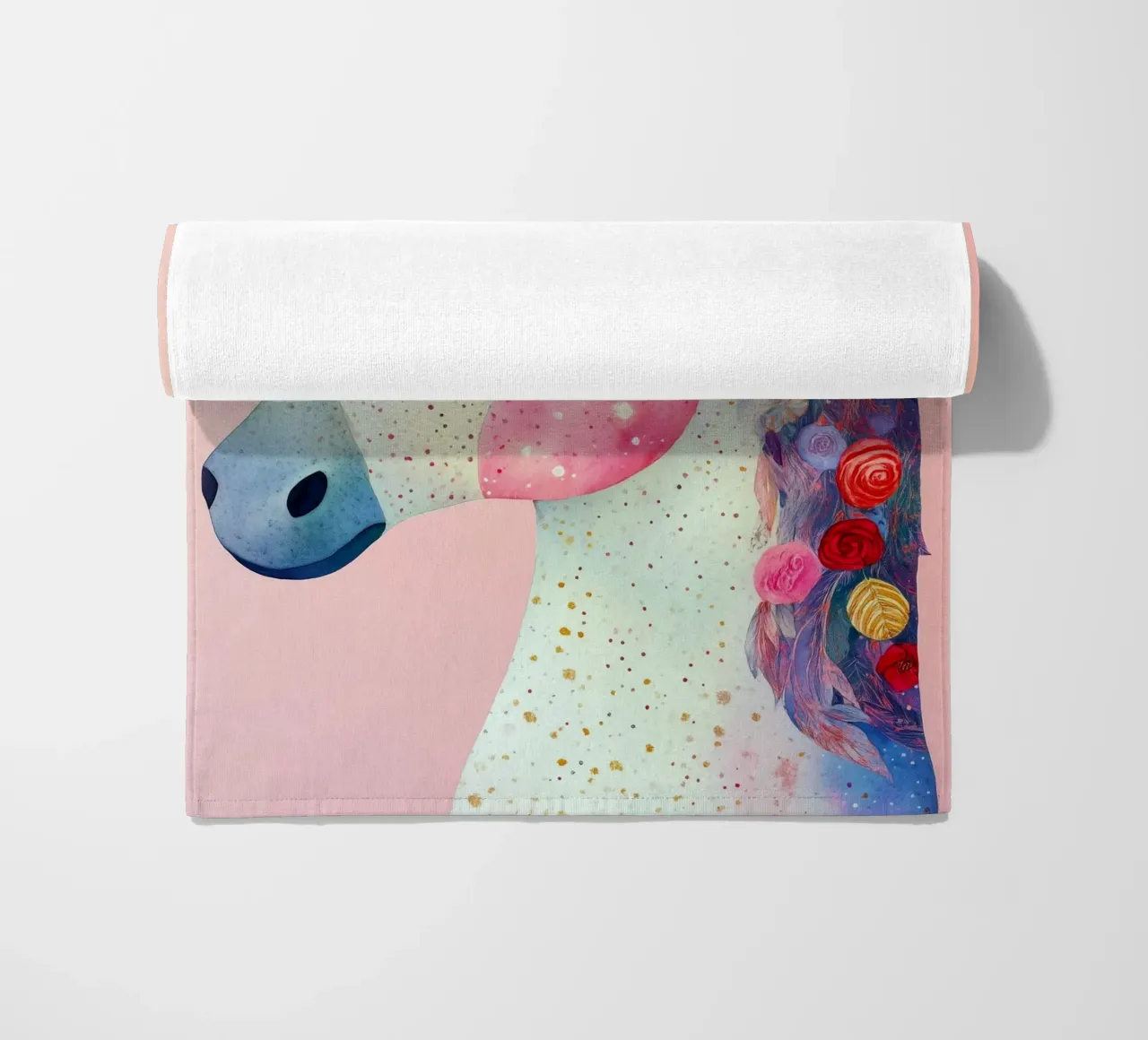 Unicornio toalla de playa de Justyna Jaszke JBJart