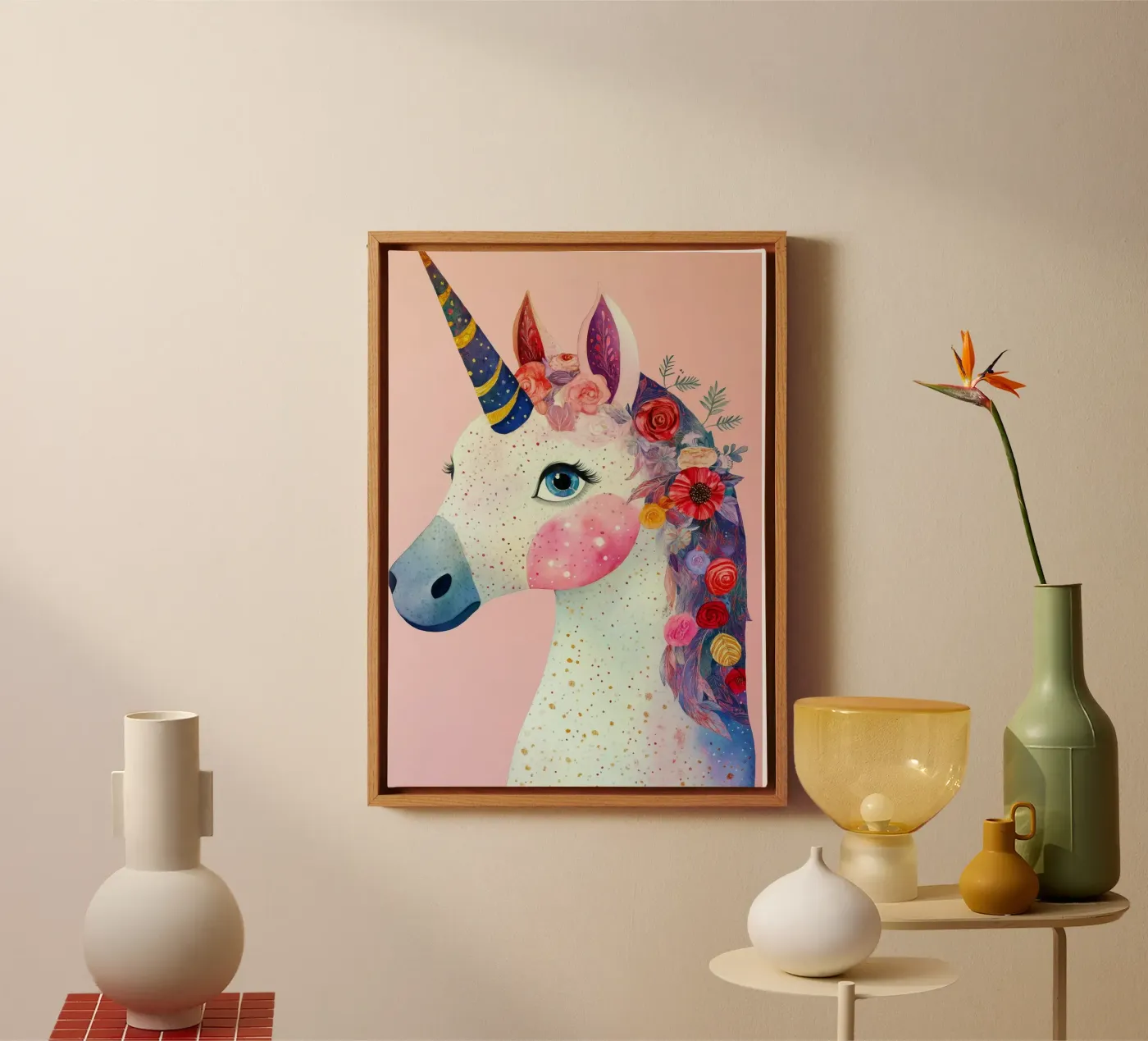 Unicorn tela da Justyna Jaszke JBJart