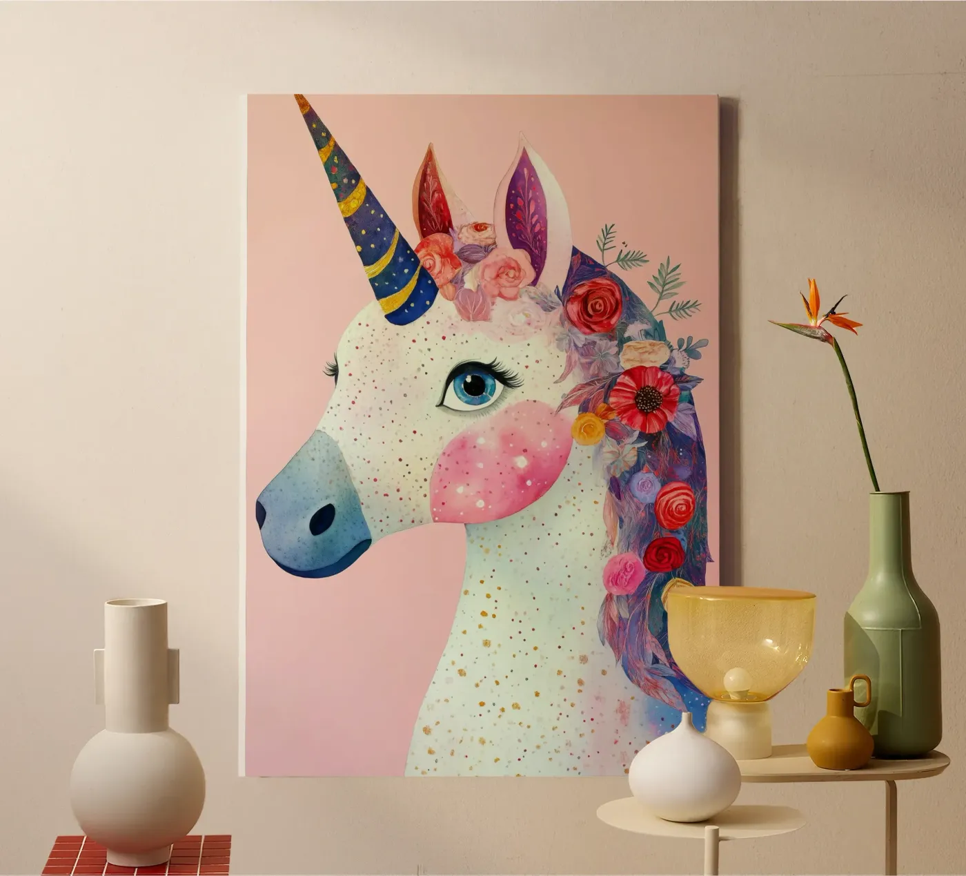 Unicorn tela da Justyna Jaszke JBJart