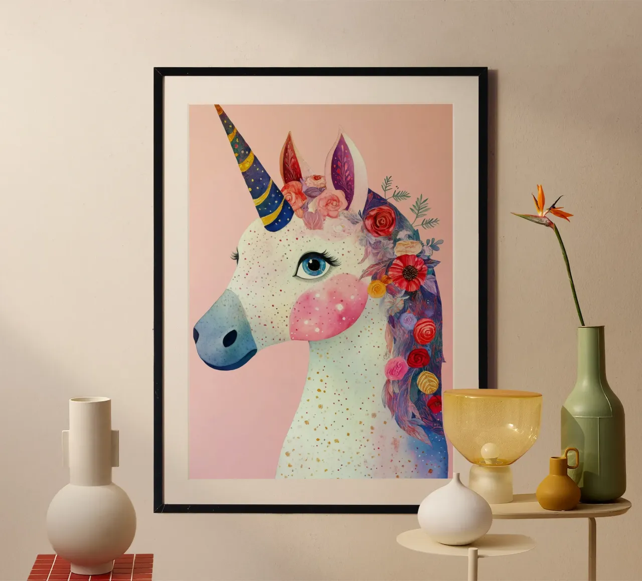 Unicorn poster da Justyna Jaszke JBJart