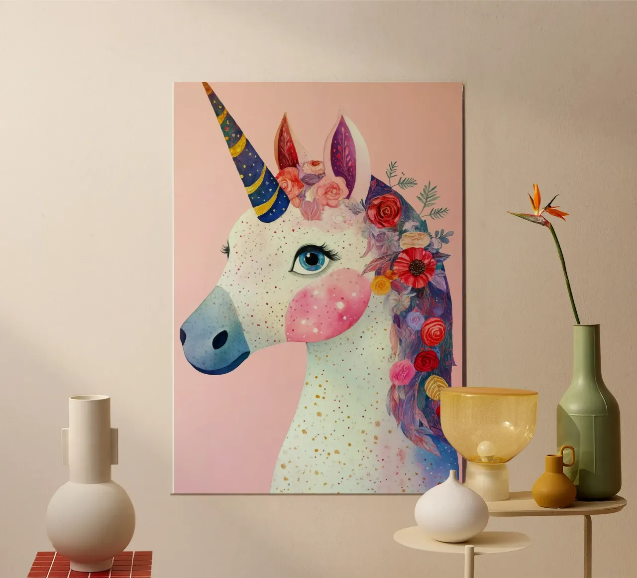 Unicorn poster da Justyna Jaszke JBJart