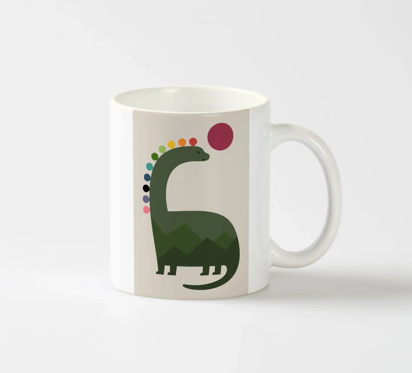 Light Up ceramic mug by Andy Westface