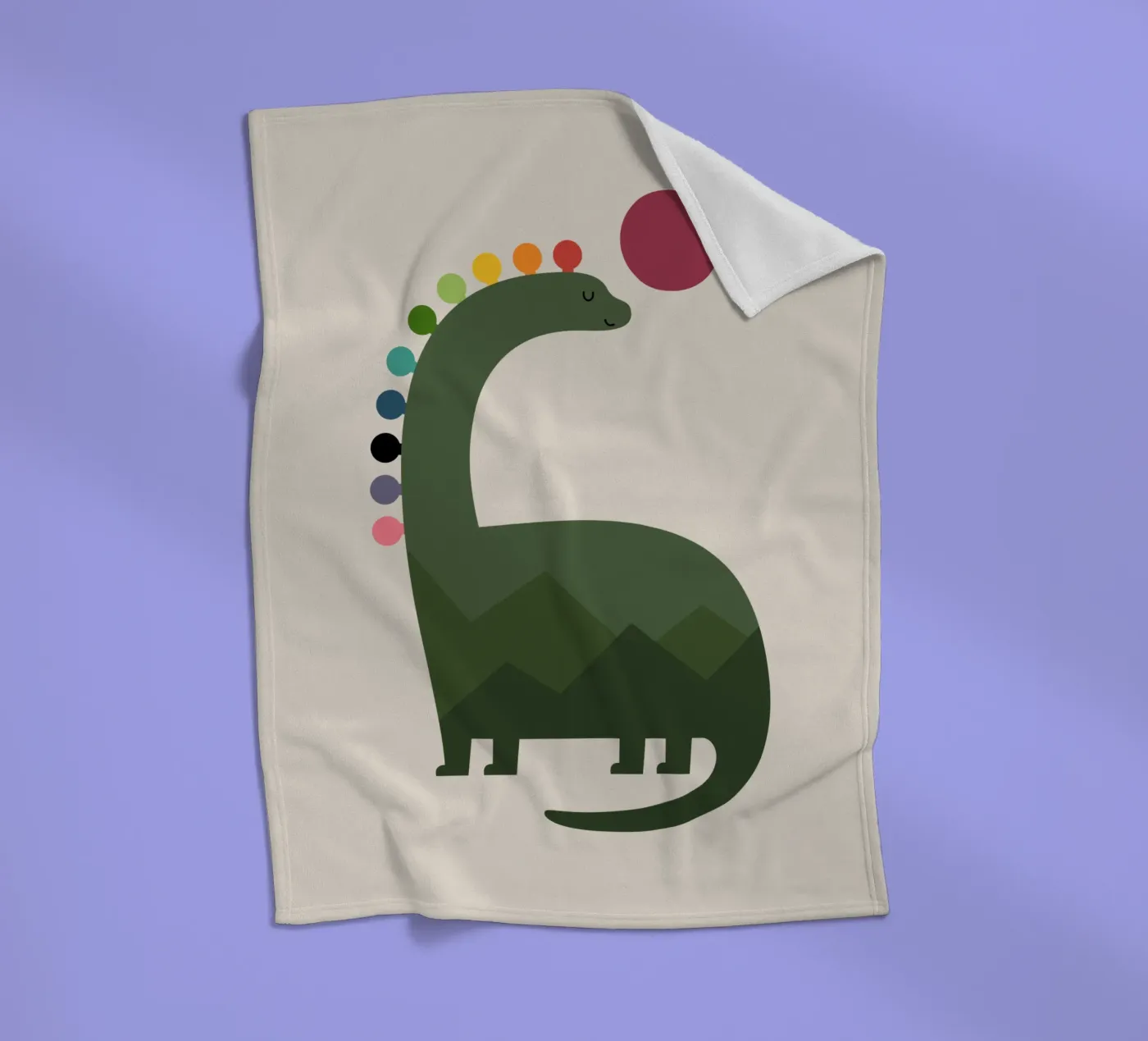 Light Up fleece blanket by Andy Westface