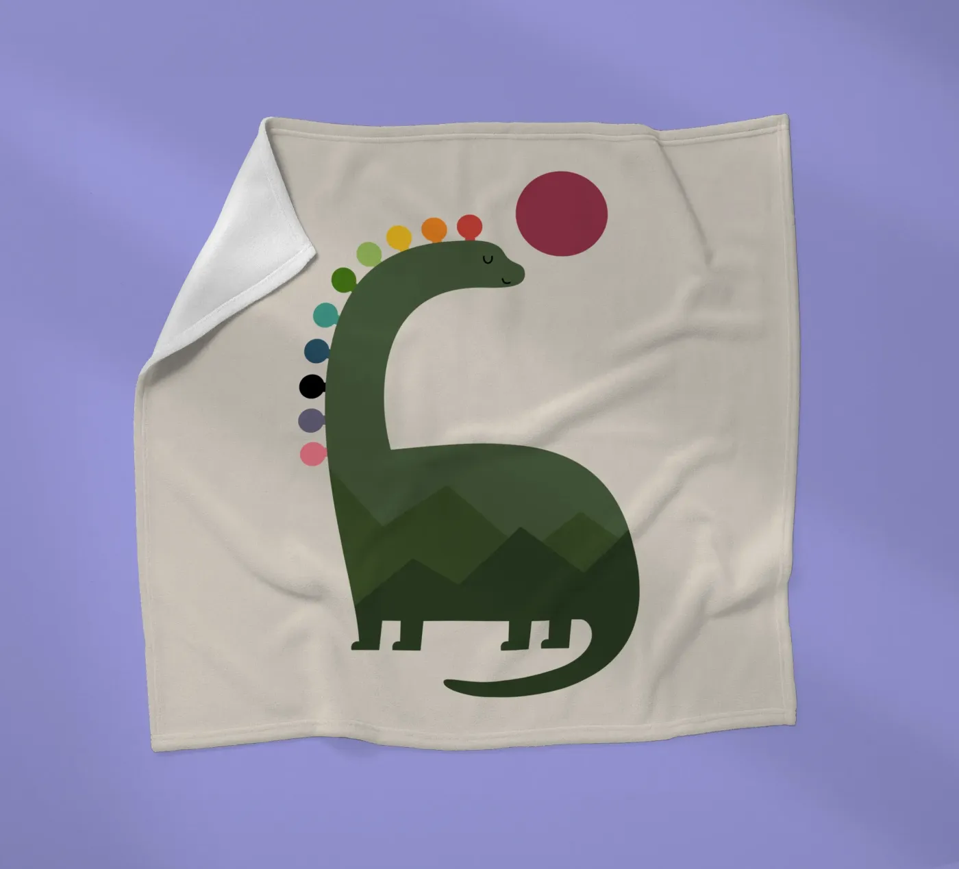 Light Up fleece blanket by Andy Westface