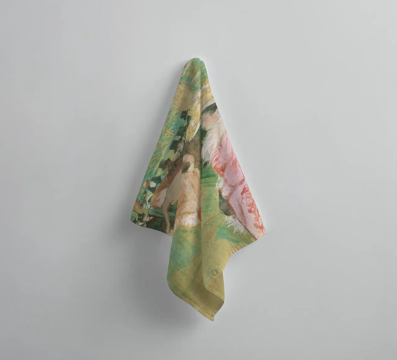 Henri de Toulouse-Lautrec At the Moulin Rouge: The Dance towel by Venus Art