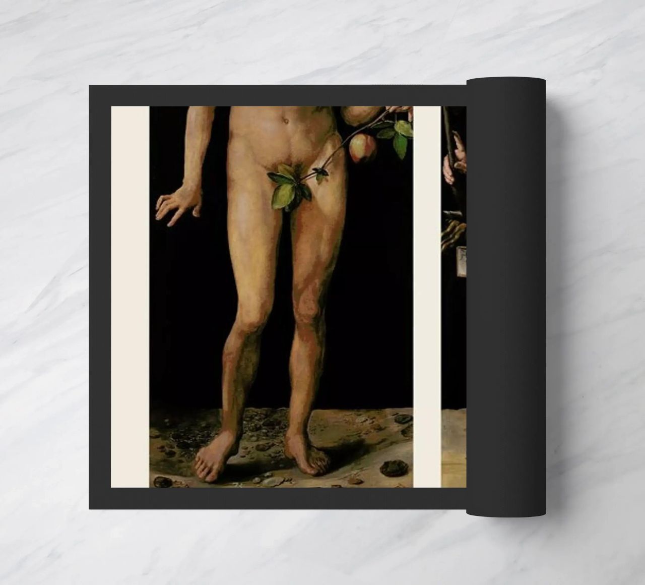 Dürer - Adam and Eve zerbino da Vintage by JUNIQE