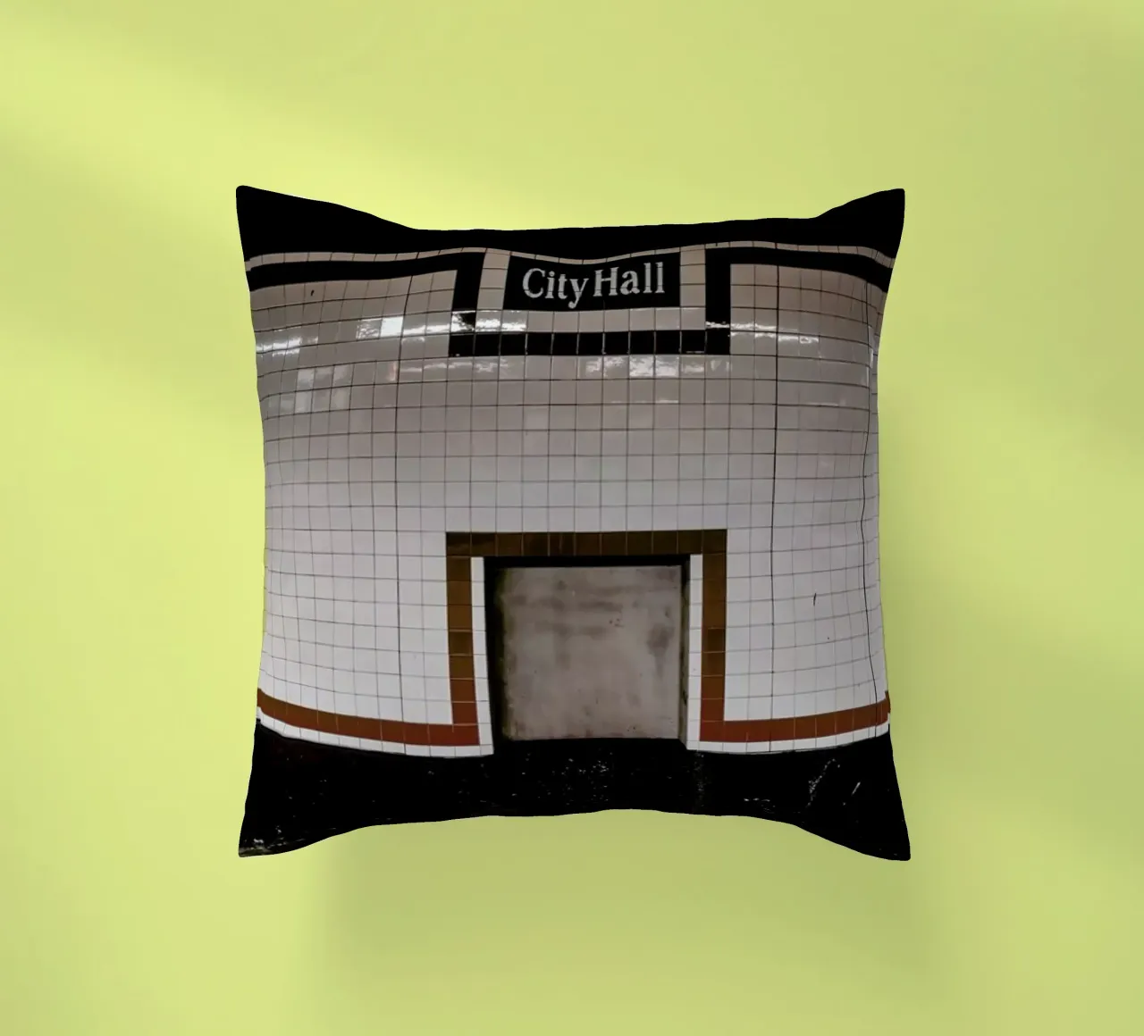 New York no.4 cuscino da Froilein Juno