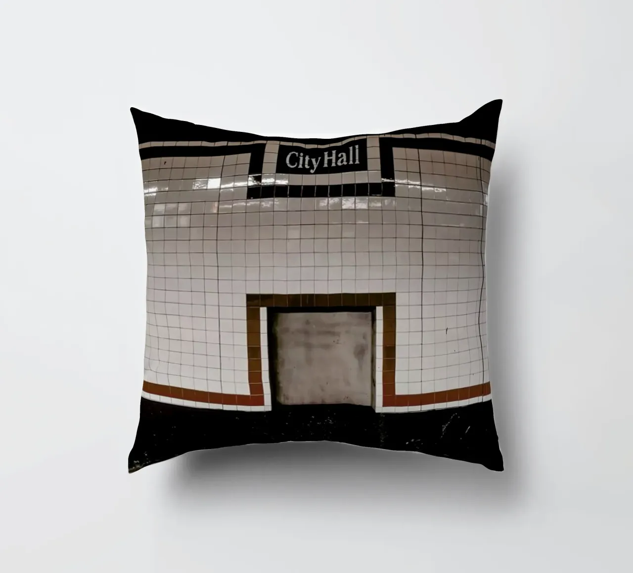 New York no.4 cuscino da Froilein Juno