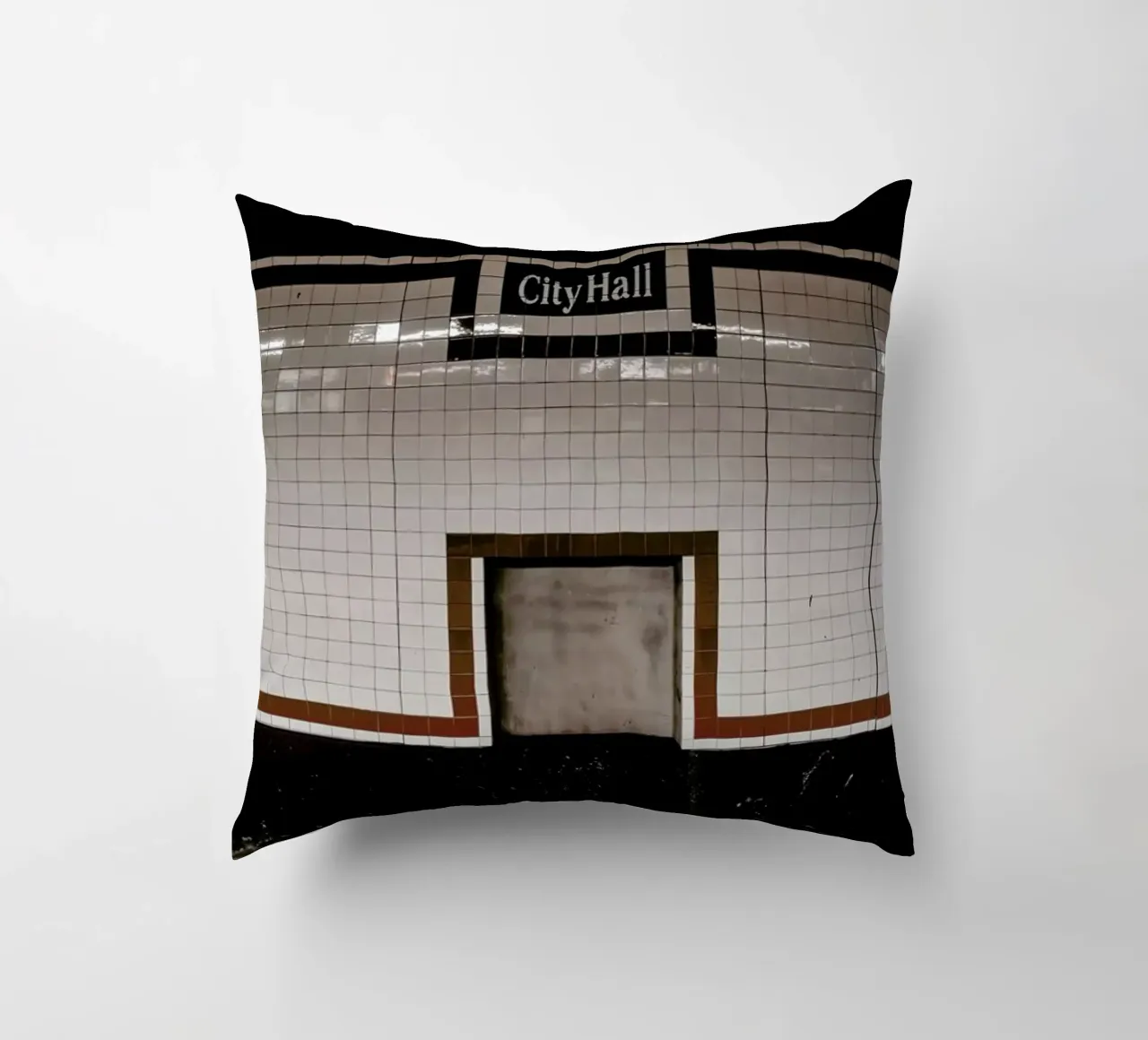New York no.4 cuscino da Froilein Juno