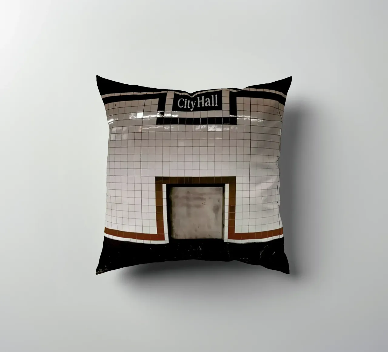 New York no.4 cuscino da Froilein Juno