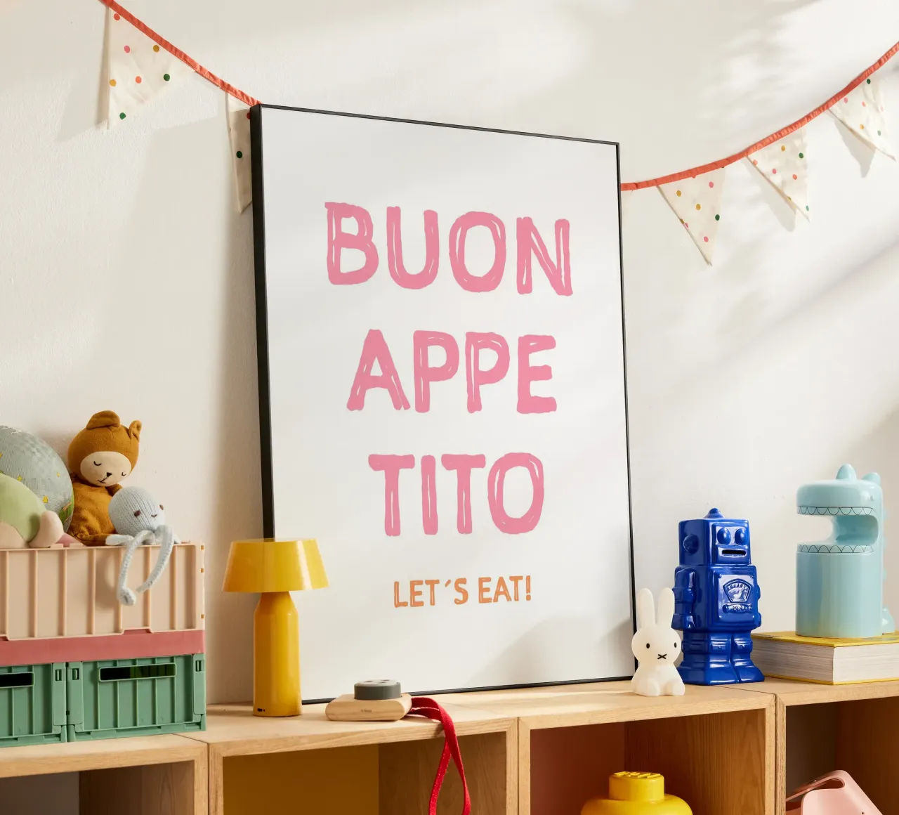 Let´s eat alluminio dibond da we line studio - art