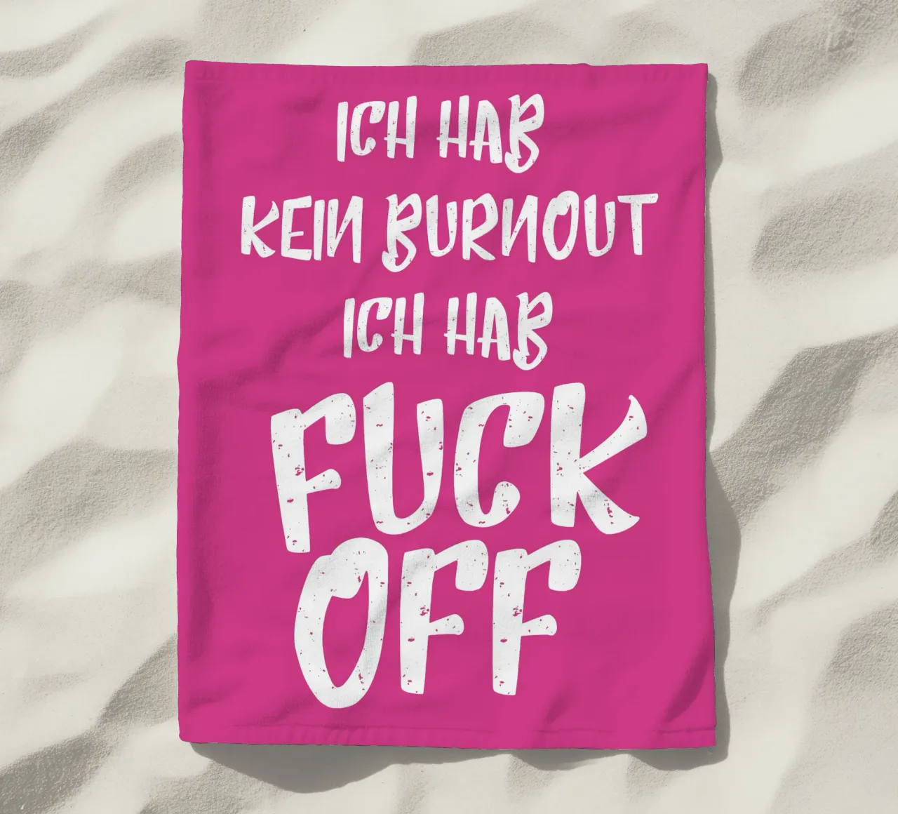 Burnout telo mare da Typografik