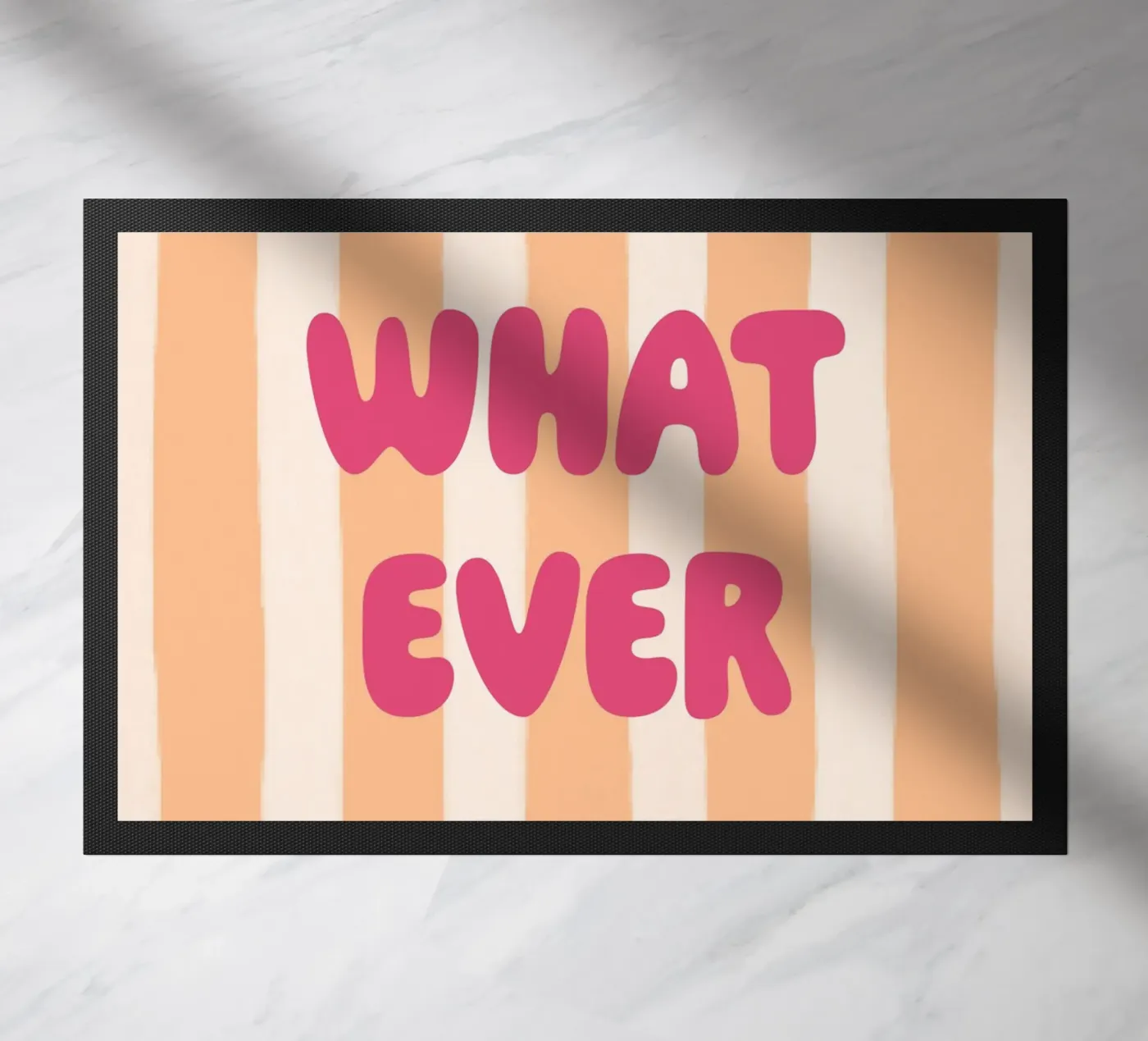 What ever doormat by we line studio - art