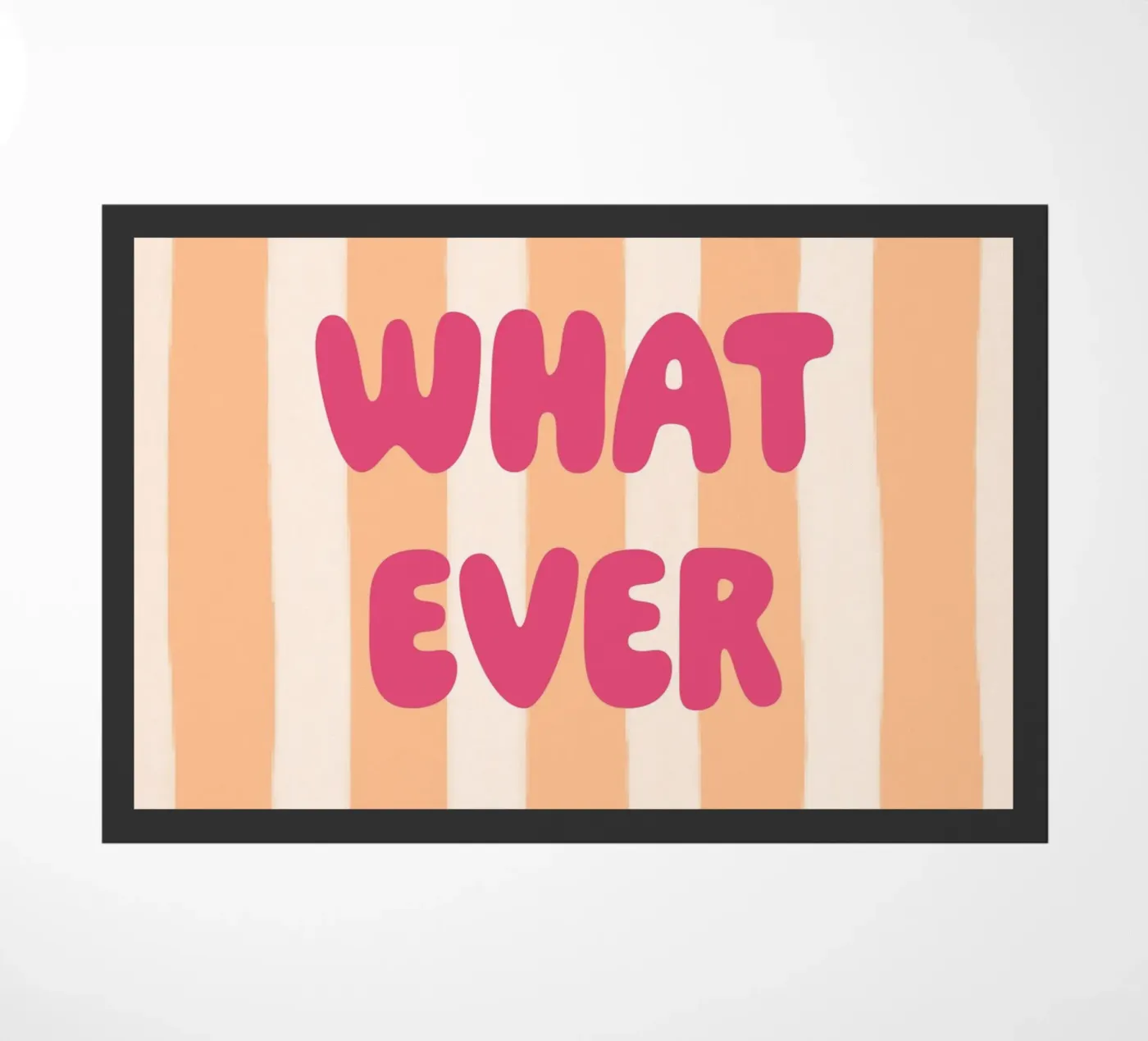What ever doormat by we line studio - art