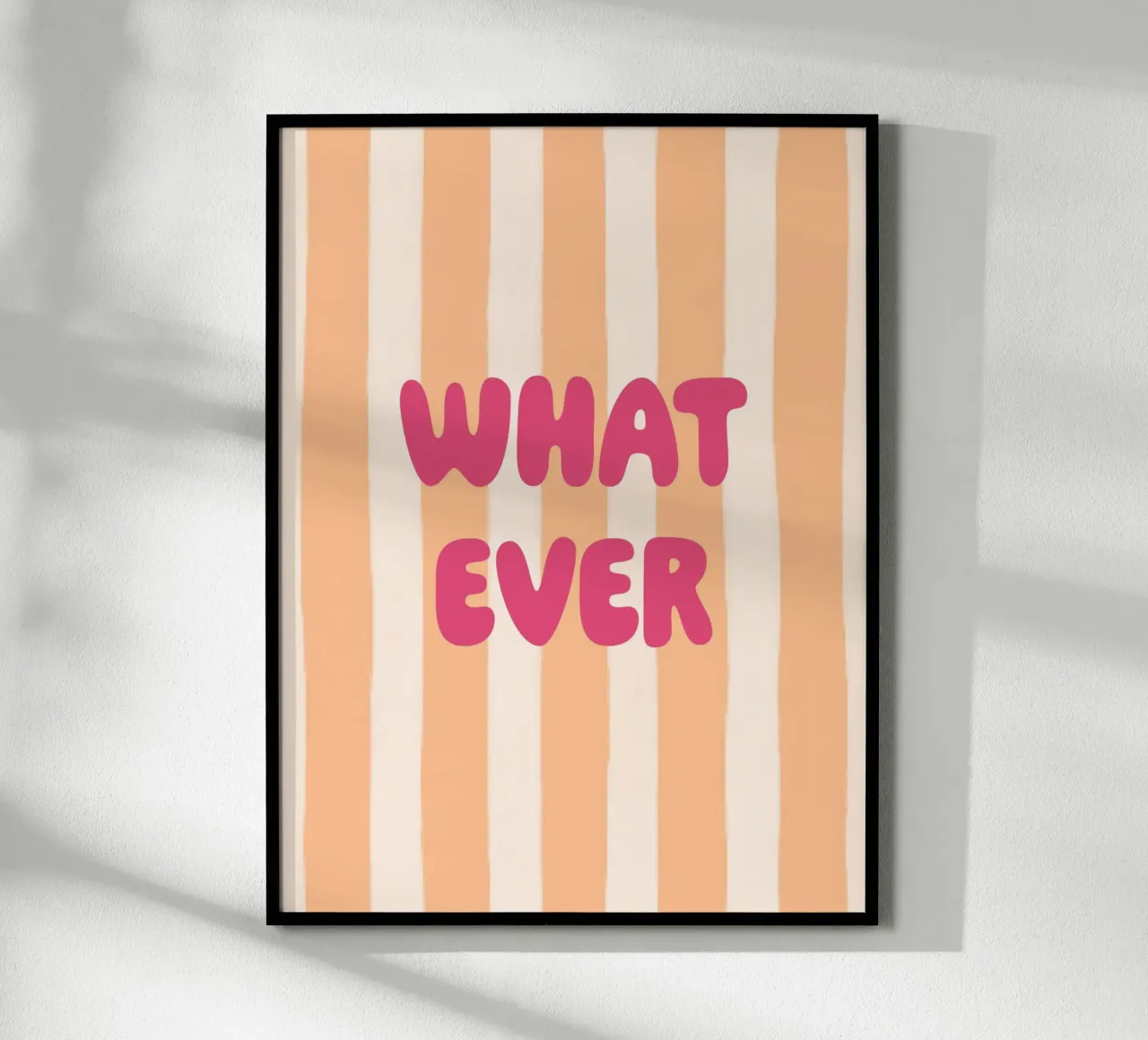 What ever poster con telaio in plastica da we line studio - art
