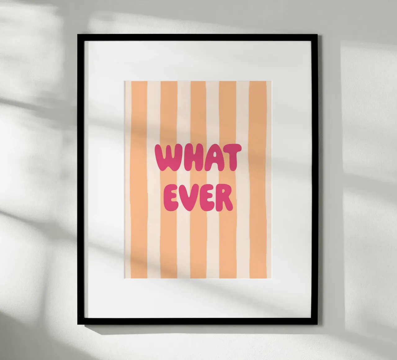 What ever poster con telaio in plastica da we line studio - art
