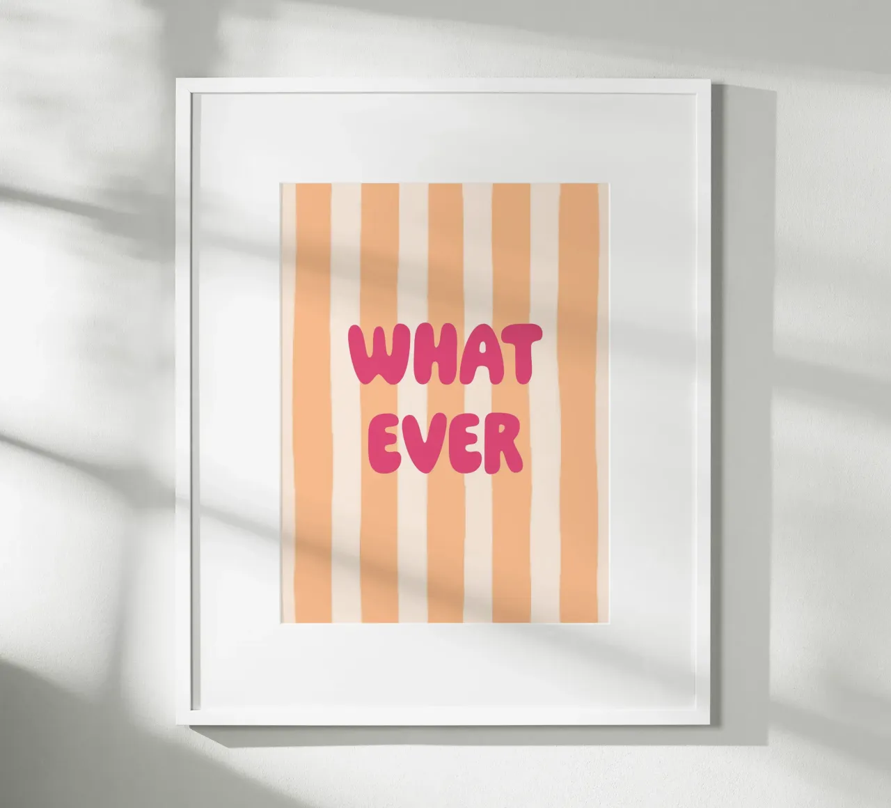 What ever poster con telaio in plastica da we line studio - art