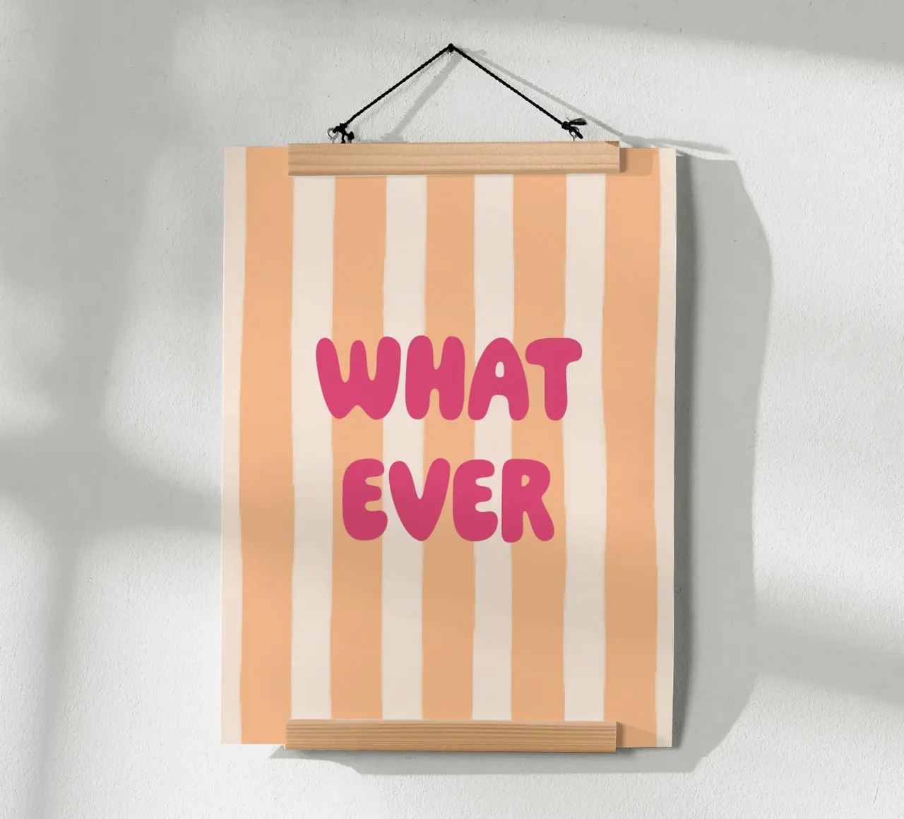 What ever poster con telaio in plastica da we line studio - art