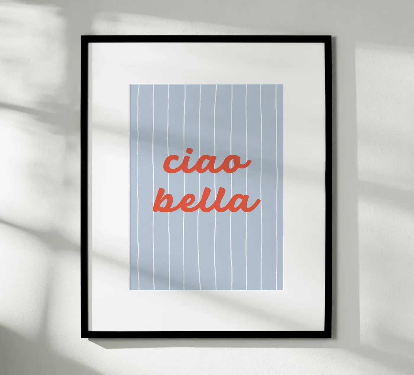 Ciao Bella poster da we line studio - art