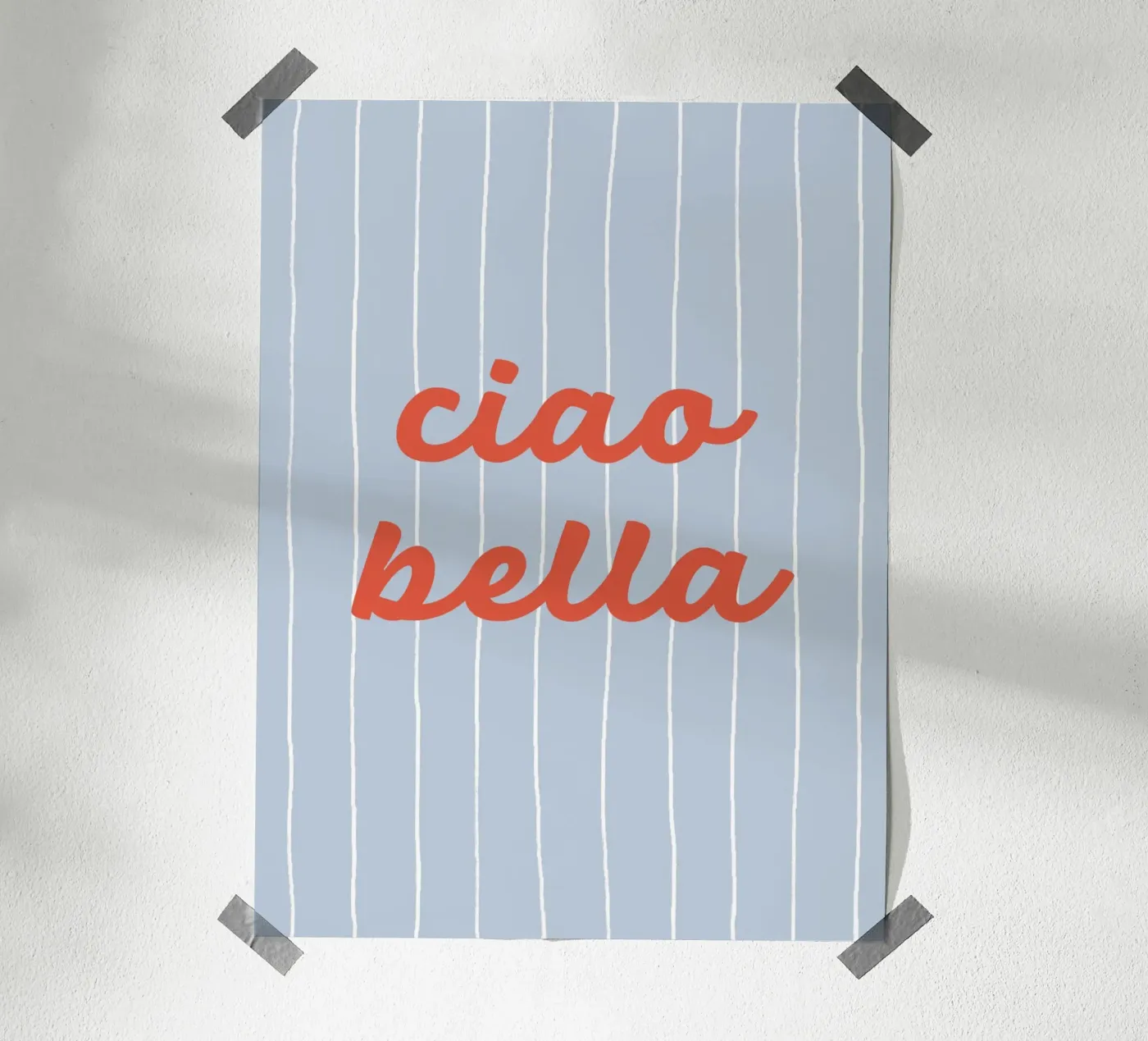 Ciao Bella poster da we line studio - art
