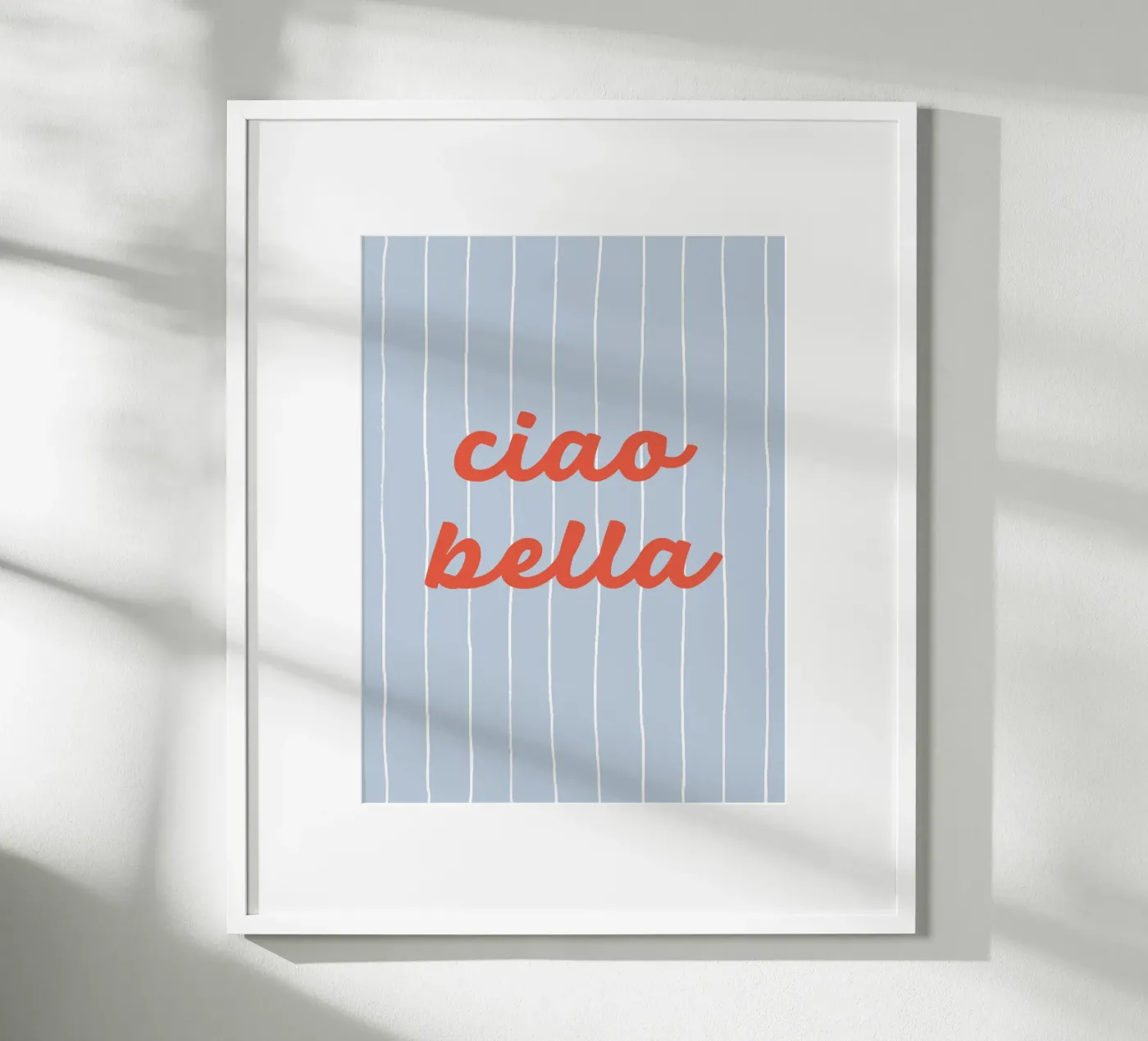 Ciao Bella poster da we line studio - art