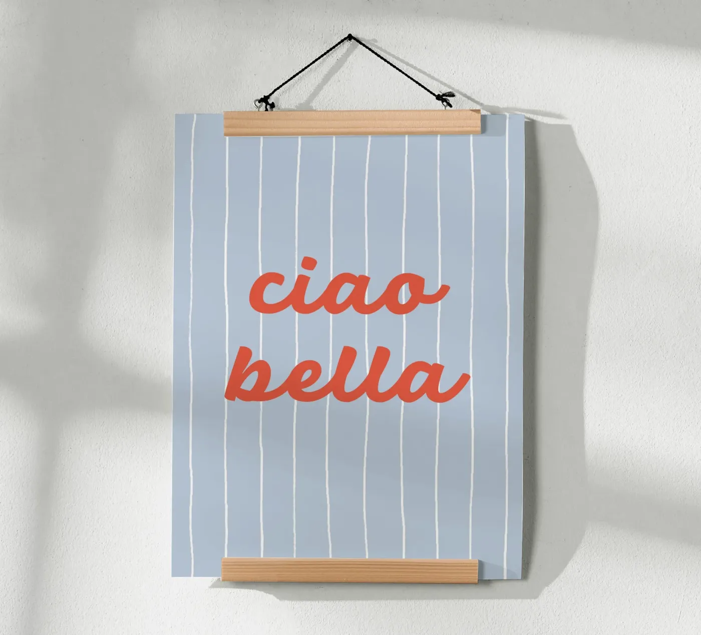 Ciao Bella poster da we line studio - art