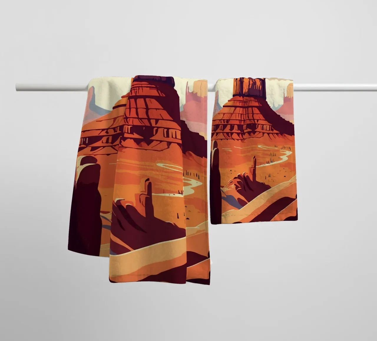 Bogen badhanddoek van carrie Shop