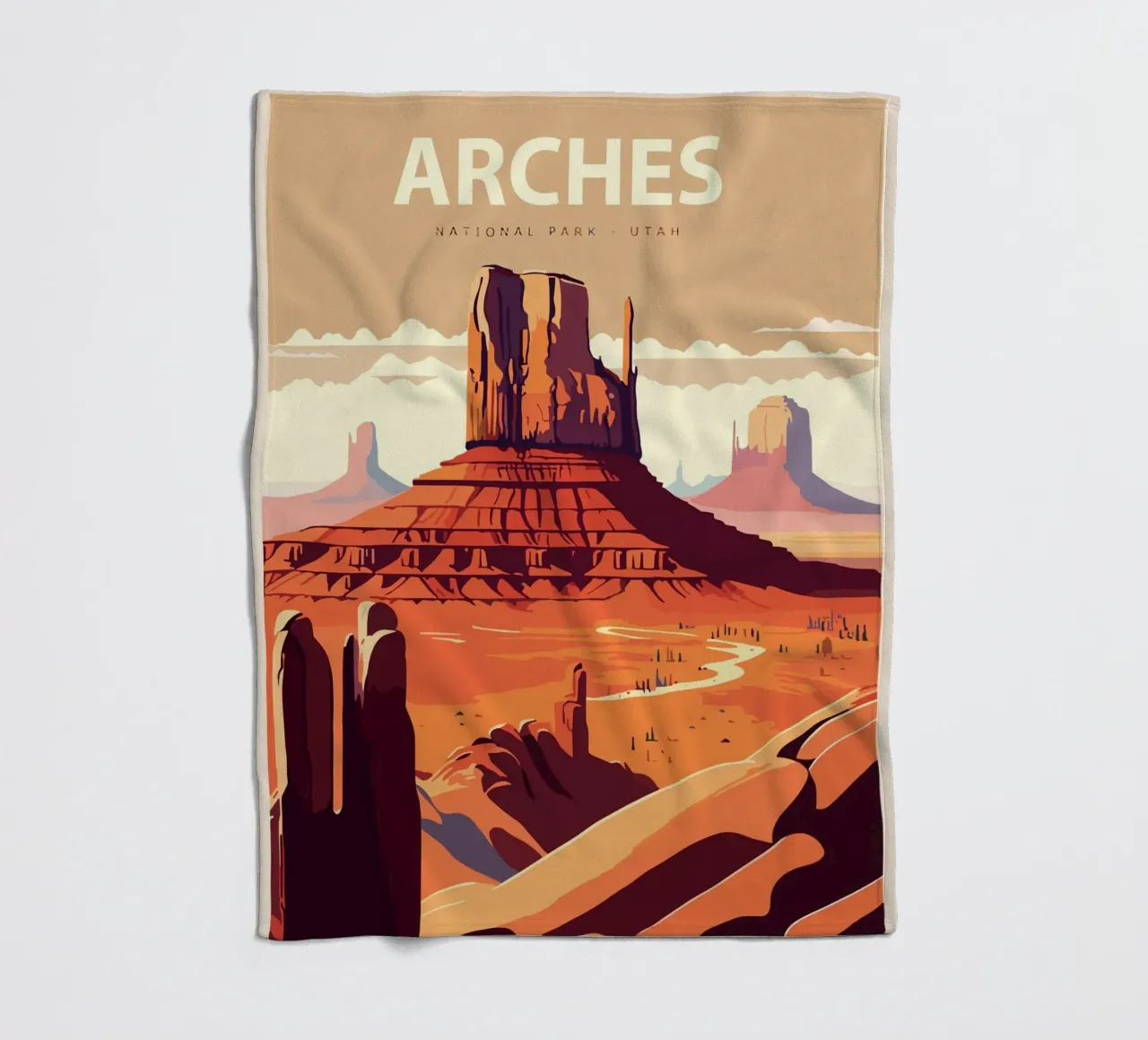 Archi coperta in pile da carrie Shop