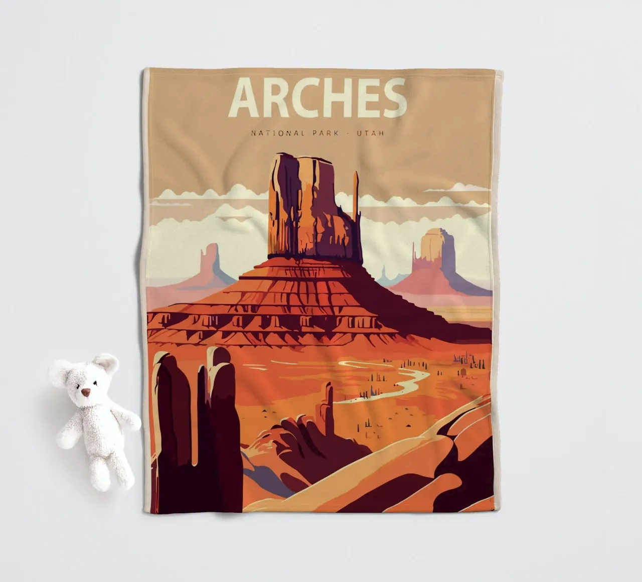 Archi coperta in pile da carrie Shop