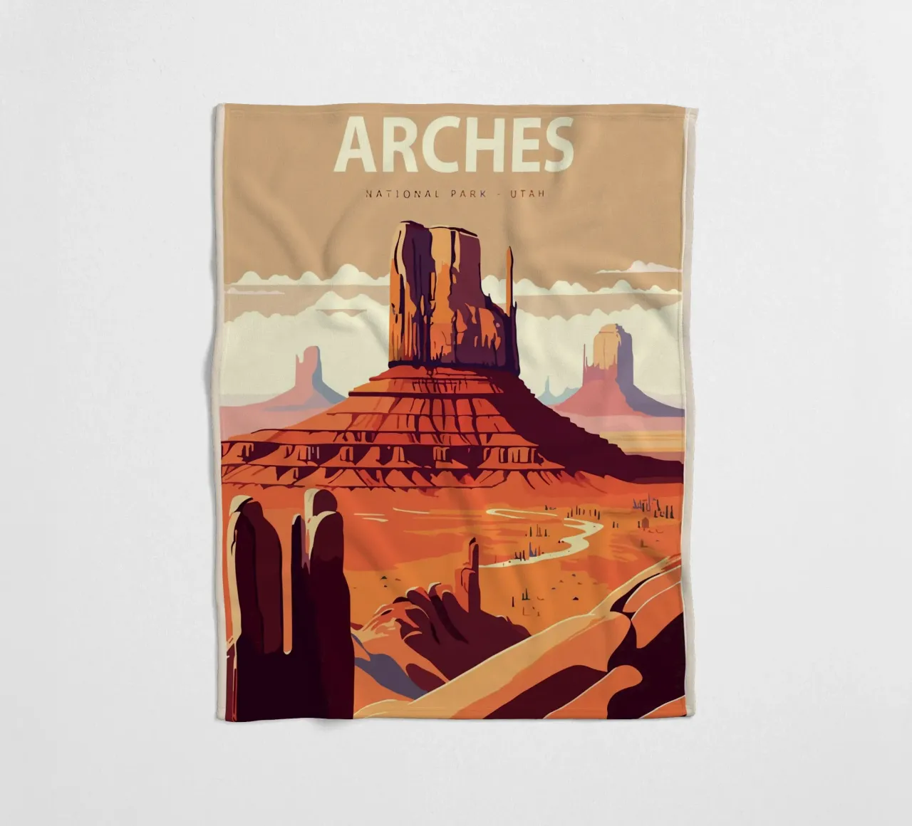 Archi coperta in pile da carrie Shop