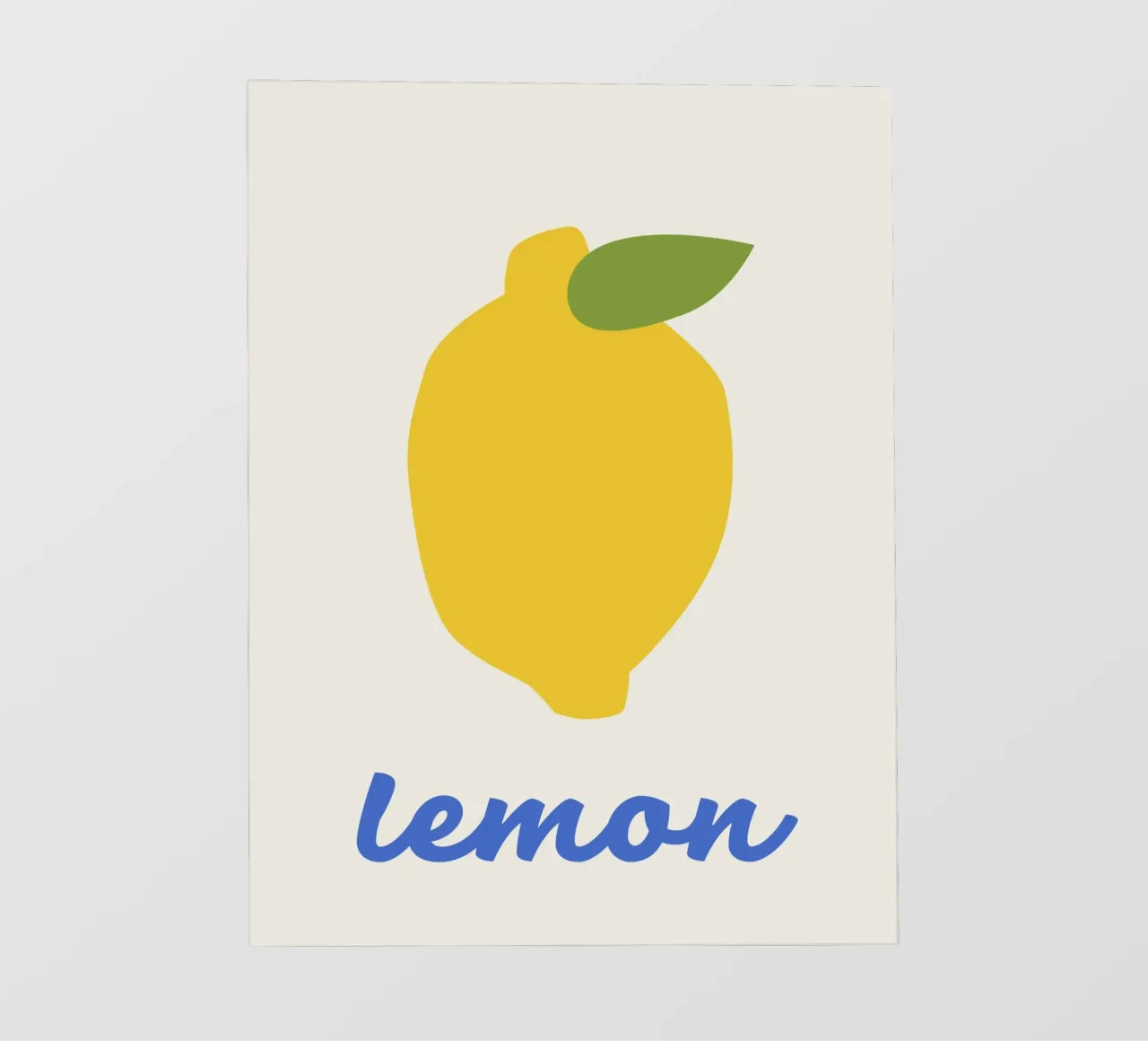 Limone telo in pvc da we line studio - art
