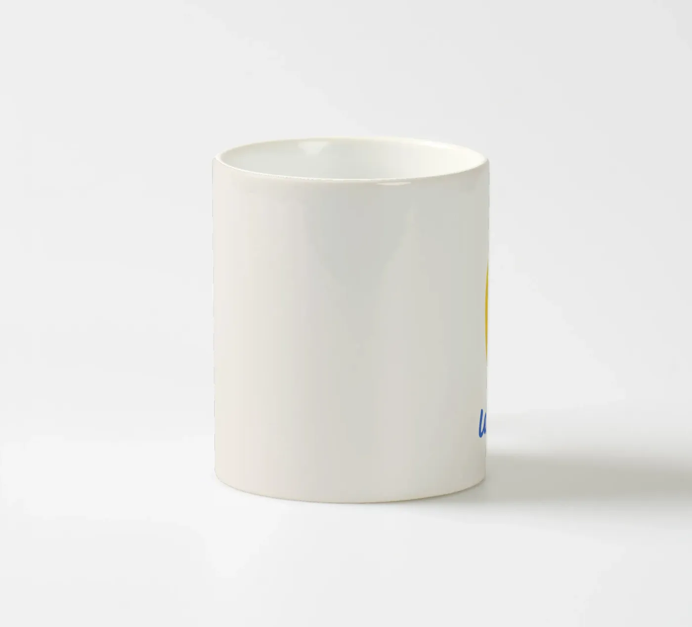 Lemon ceramic mug by we line studio - art