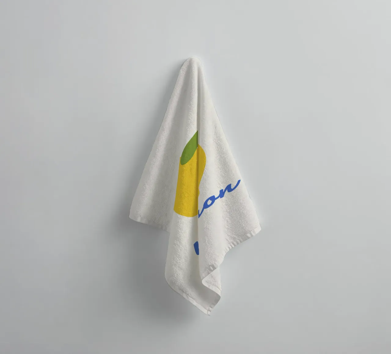 Zitrone Handtuch von we line studio - art