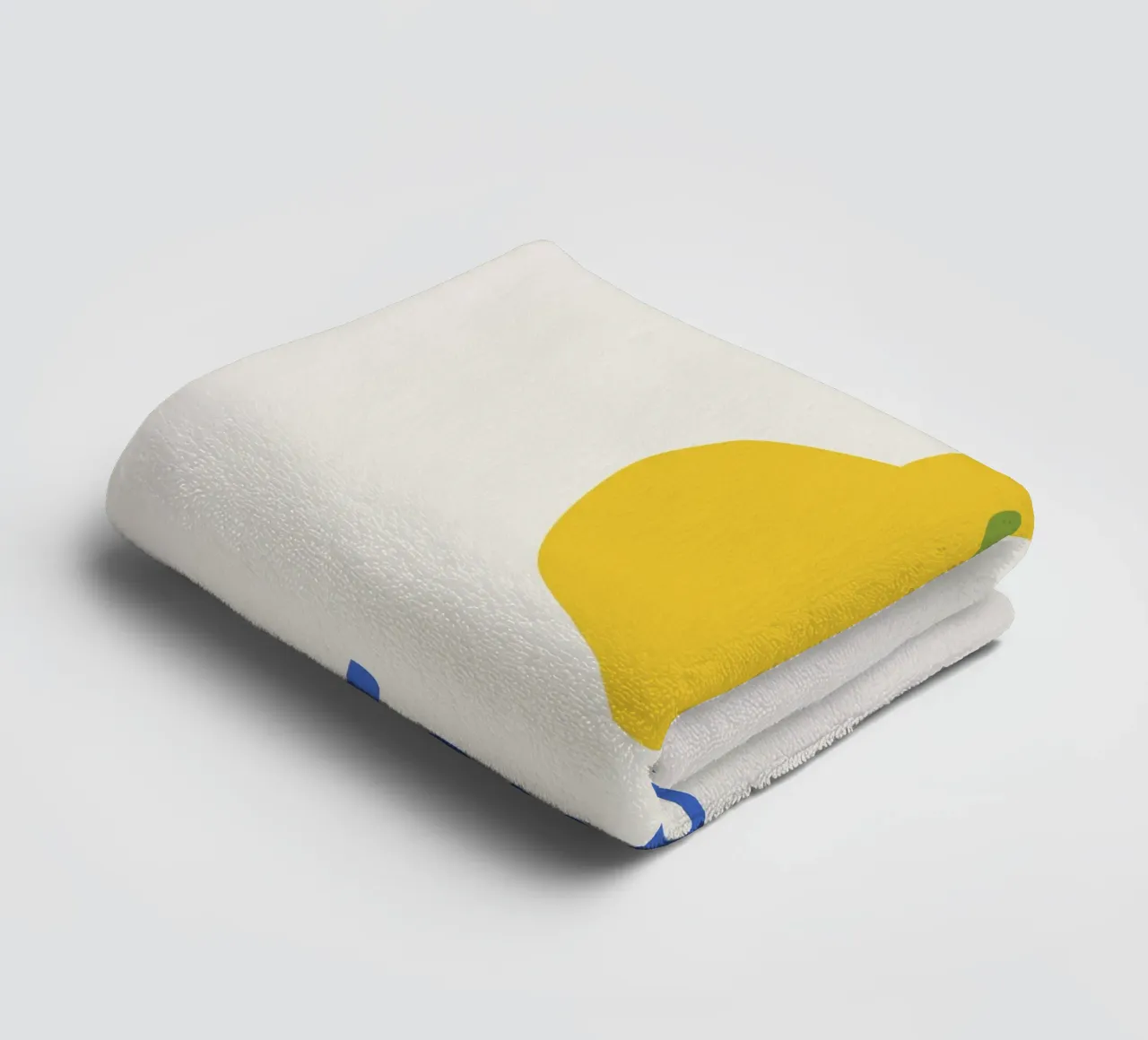 Zitrone Handtuch von we line studio - art