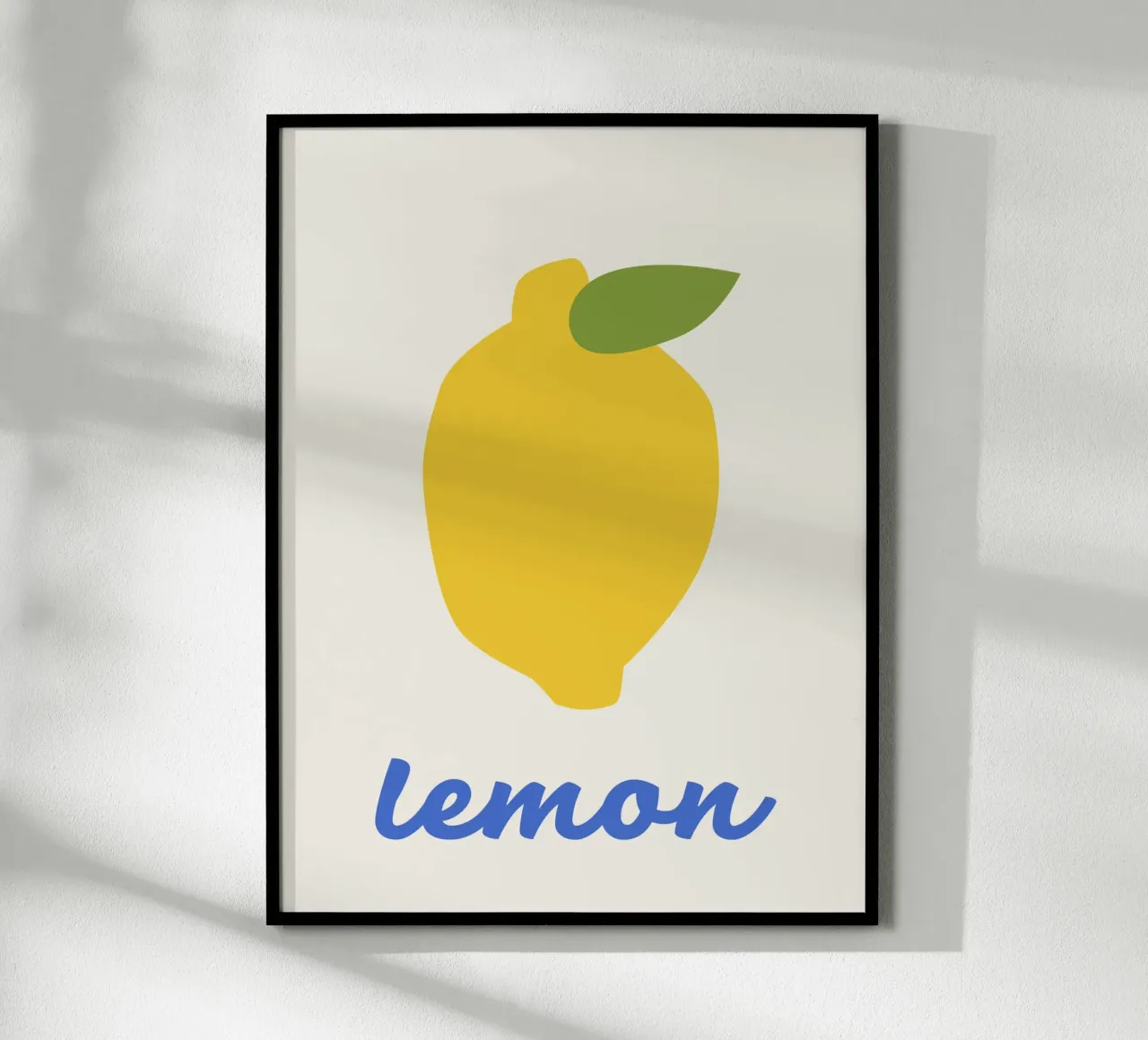 Zitrone Hahnemühle von we line studio - art