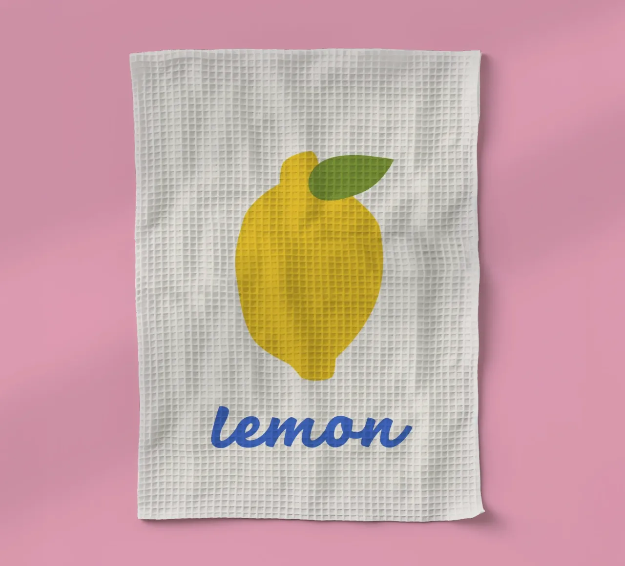 Zitrone Geschirrtuch von we line studio - art