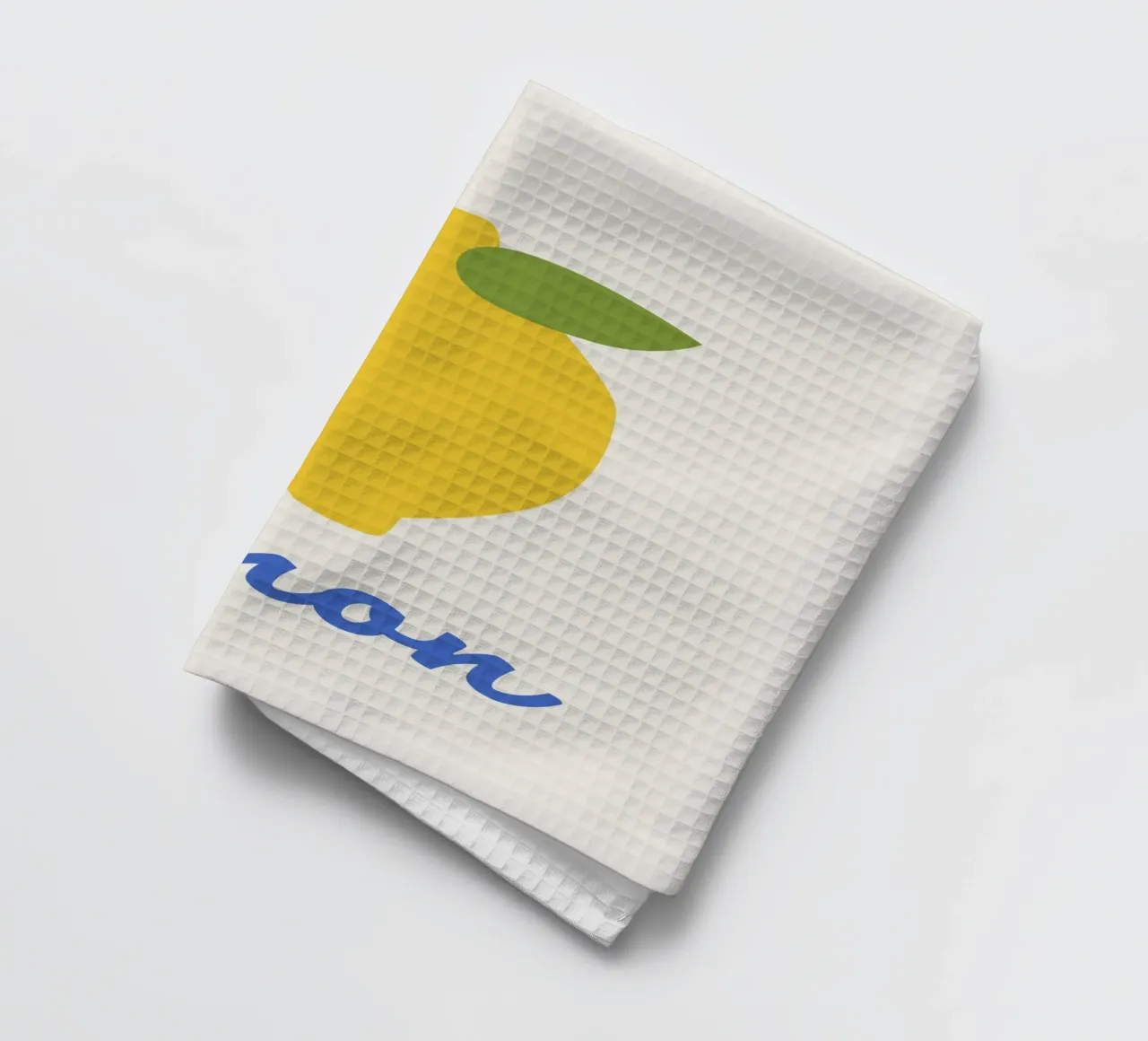 Zitrone Geschirrtuch von we line studio - art