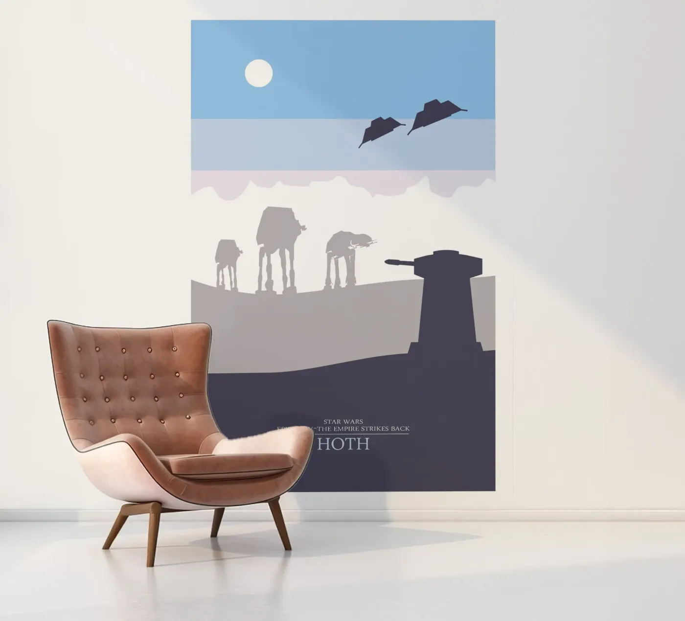 Hoth fotobehang van carrie Shop