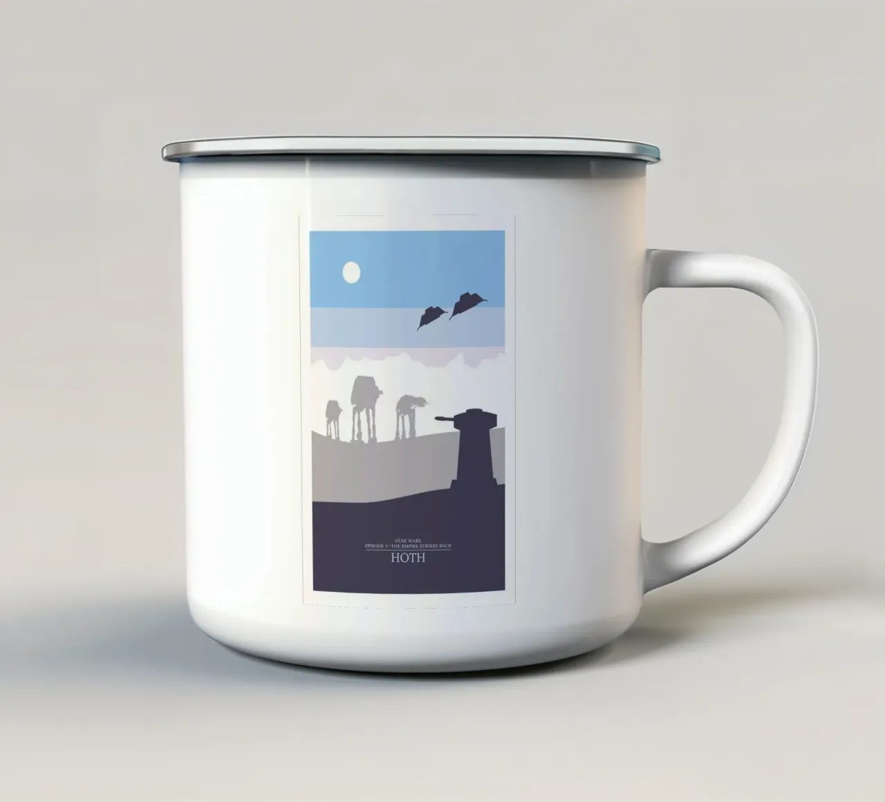 Hoth tazza in smalto da carrie Shop