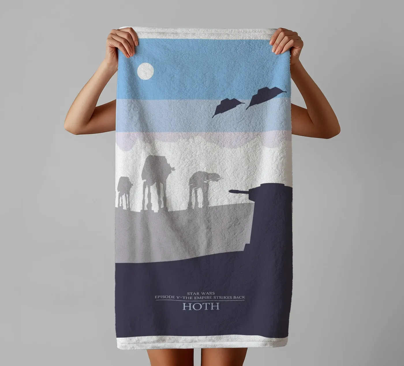 Hoth badhanddoek van carrie Shop
