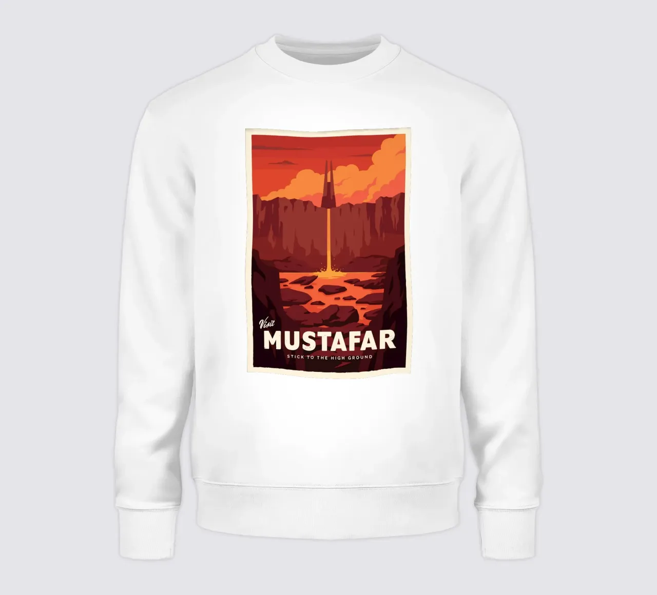 Mustafar felpa da carrie Shop