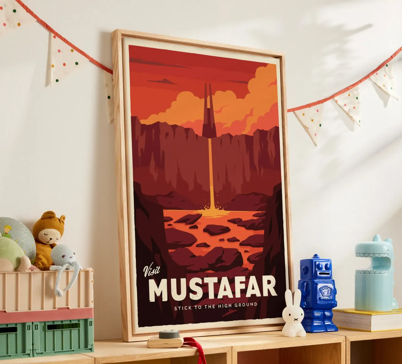 Mustafar canvas by carrie Shop