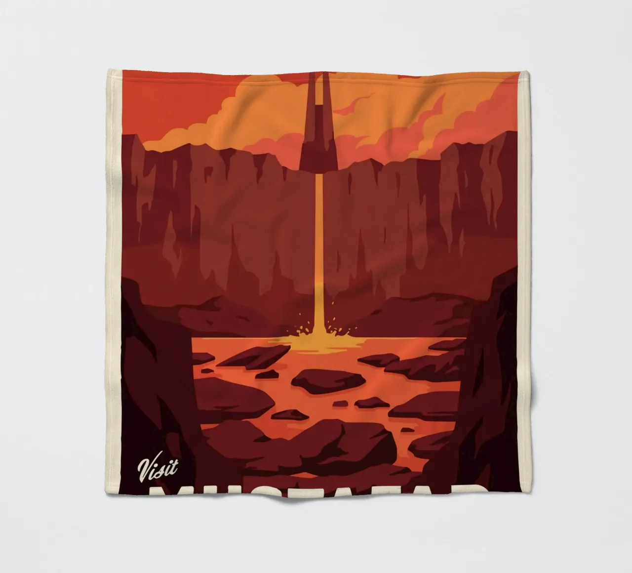 Mustafar coperta in pile da carrie Shop