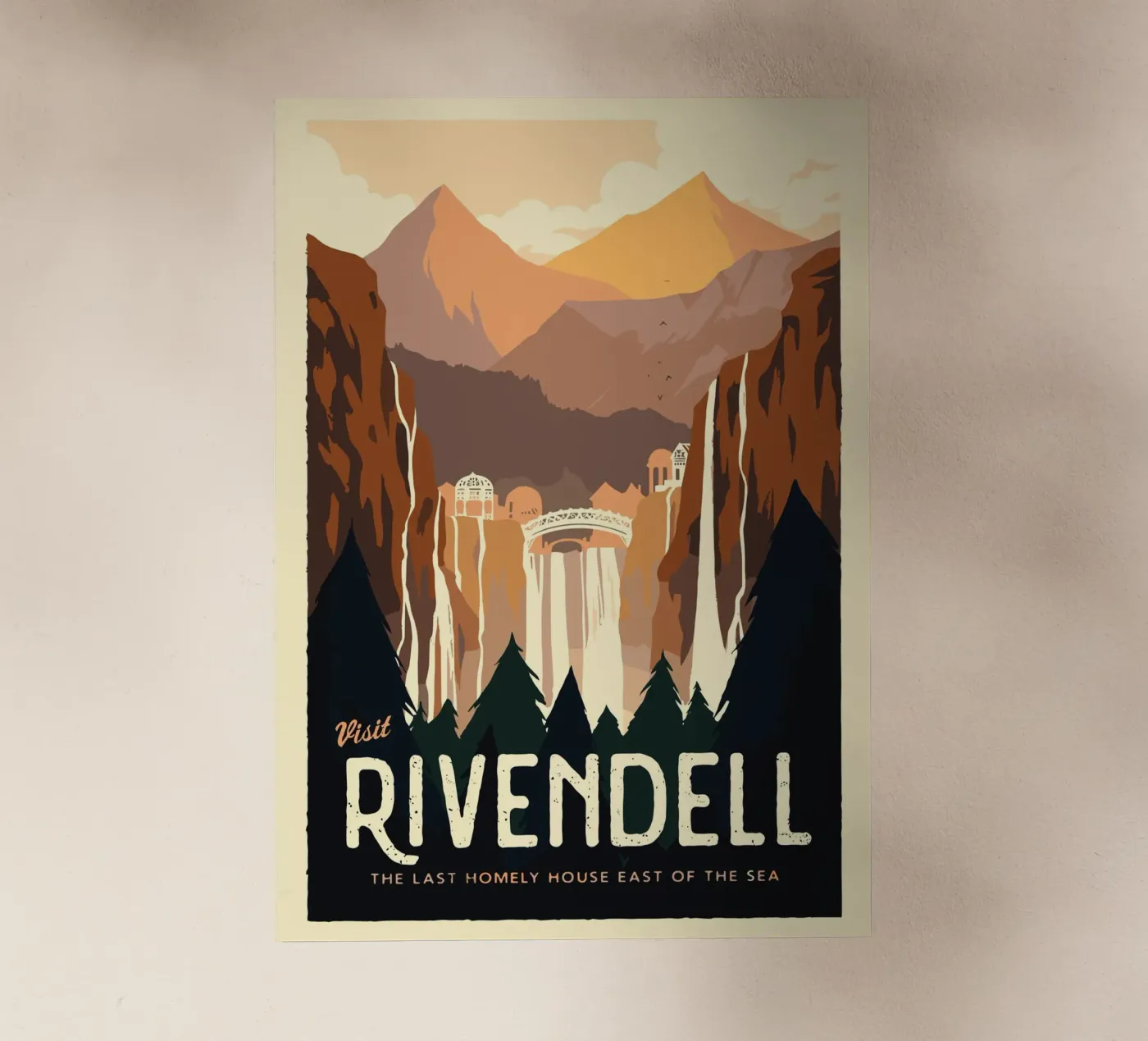 Rivendell pellicola backlit da carrie Shop