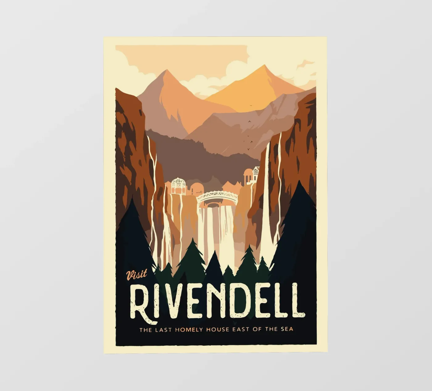 Rivendell pellicola backlit da carrie Shop
