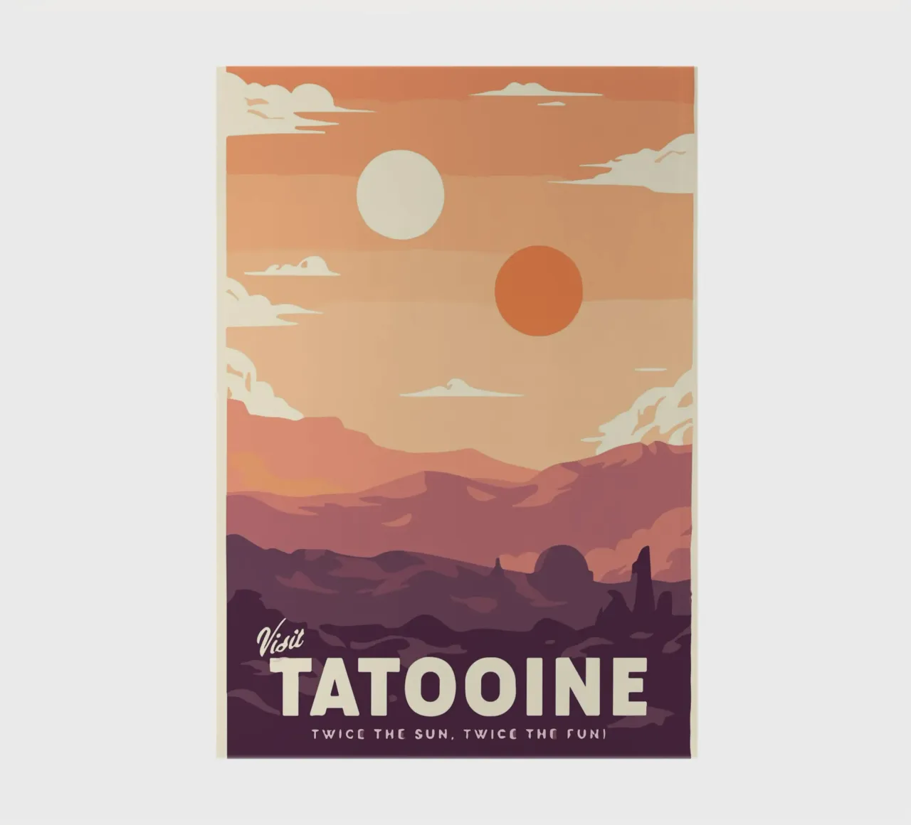 Tatooine notebook by carrie Shop