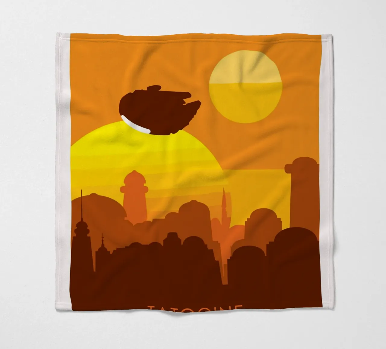 Tatooine Mos Eisley coperta in pile da carrie Shop